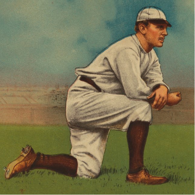 Große Spieler der goldenen Ära - McGraw Freistehende Fotoskulptur (Vorne)