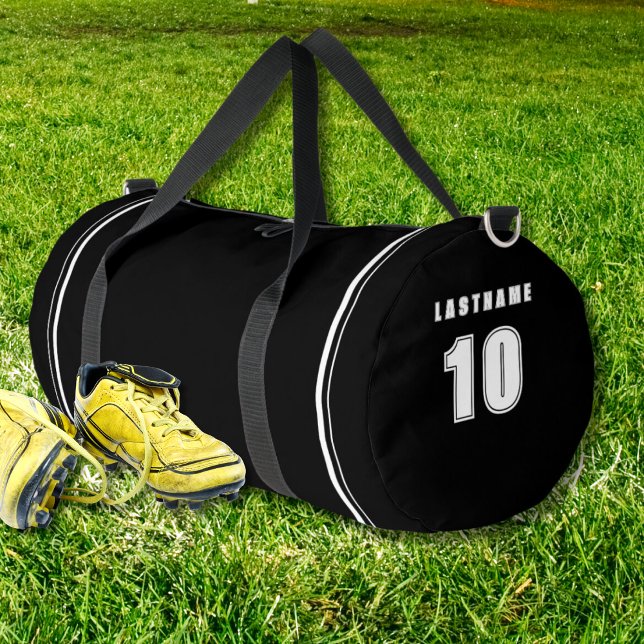 Große Sportwanne | Individuelle Name und Nummer Duffle Bag (Sports Custom Name and Team Number - Large Duffle Bag)