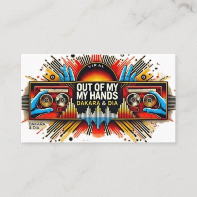 Größe: Standard, 3,5" x 2,0" Visitenkarte (Vorderseite)