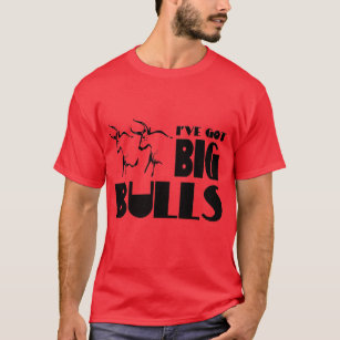 Große Stiere - lustiger Bauer T-Shirt