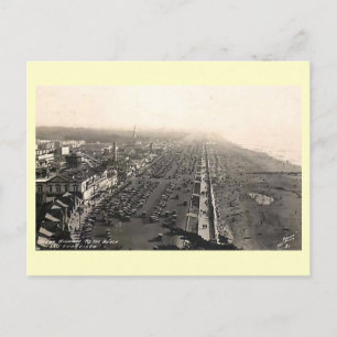 Große Straße am Strand, San Francisco Vintage Postkarte
