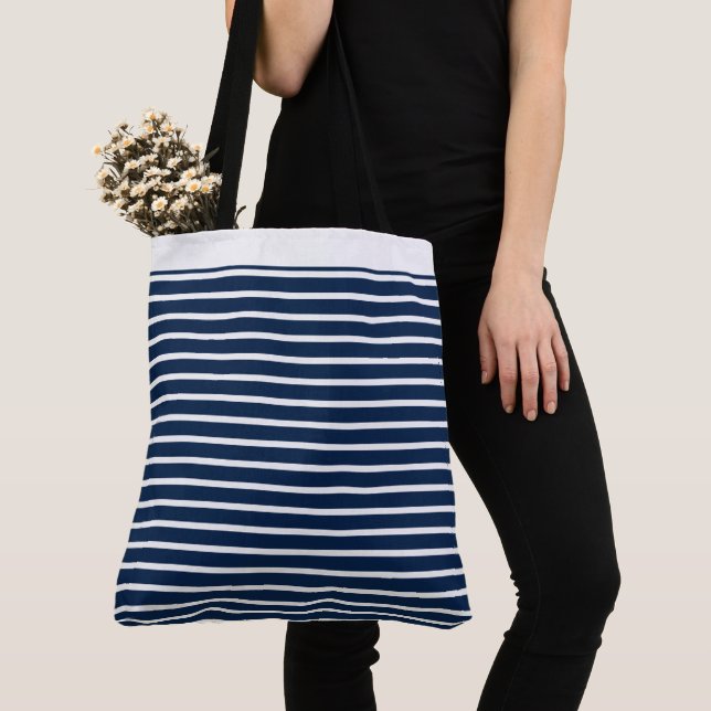 Große Stricktasche (Von Nahem)