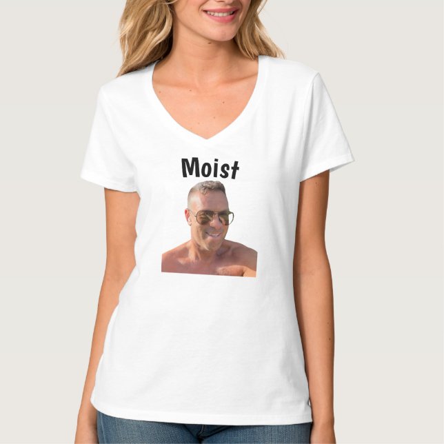 Große Sug Feuchte Damen T-Shirts (Vorderseite)