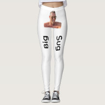 Große Sug Text Leggings