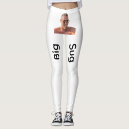 Große Sug Text Leggings