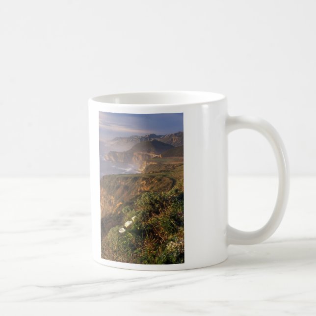 Große Sur Küste Kalifornien Kaffeetasse (Rechts)