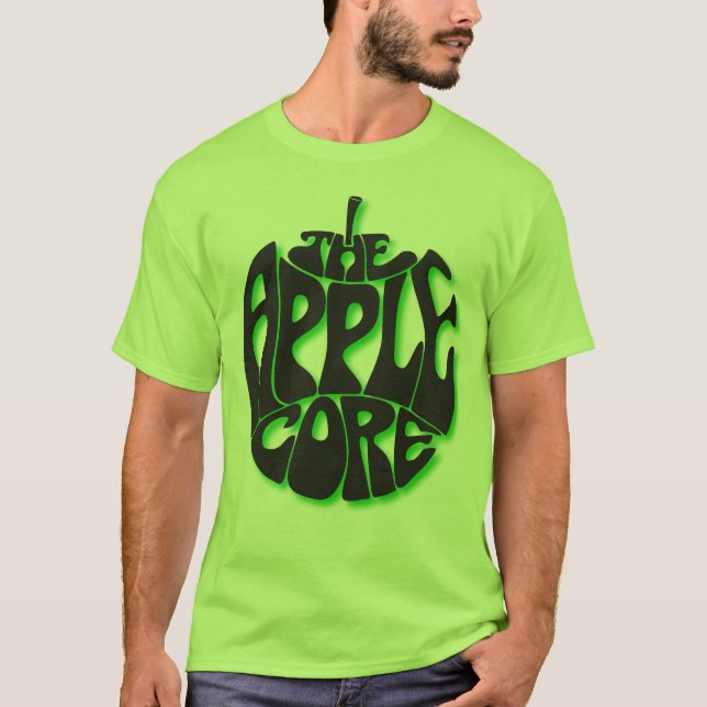 Große T - Shirt der Apple-Kern-der Limone grünen (Vorderseite)