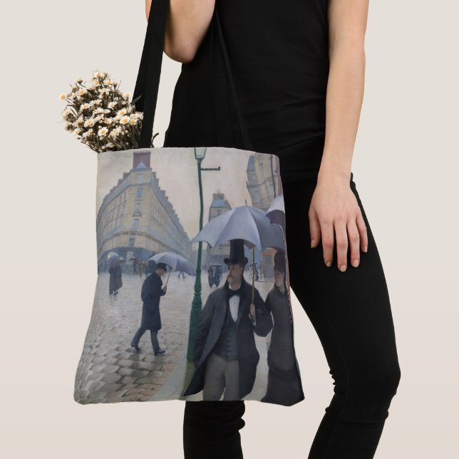 Große Tasche "Paris Street Rainy Day" von Caillebo (Von Nahem)