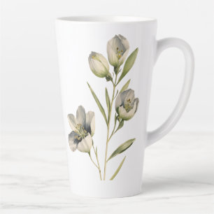 Große Tasse - blühendes Design (17 oz)