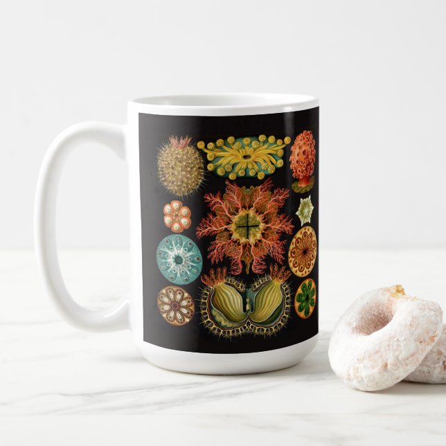 Große Tasse Haeckel Stachelhäuters (Mit Donut)