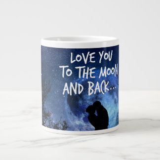 Große Tasse Liebe zum Mond und zurück
