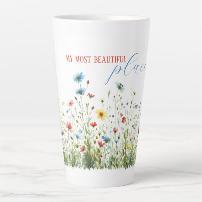 Große Tasse mein schönster Ort (Vorderseite)