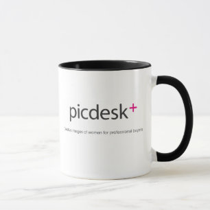 große Tasse picdesk Logos