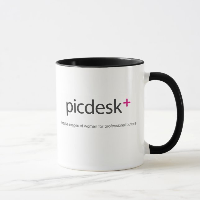 große Tasse picdesk Logos (Rechts)