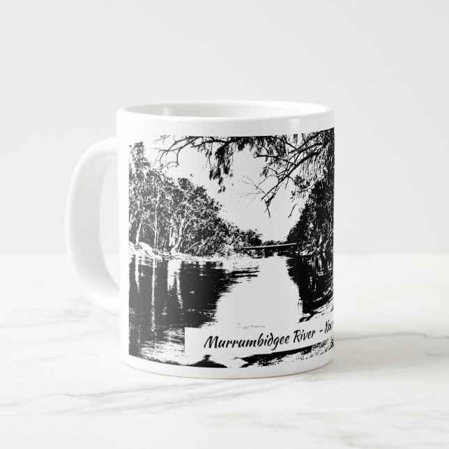 Große Tasse/Tasse Jumbo-Tasse (Vorderseite Links)