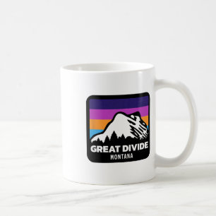 Große Teilung Montana Skifahren Snowboarden Famili Kaffeetasse