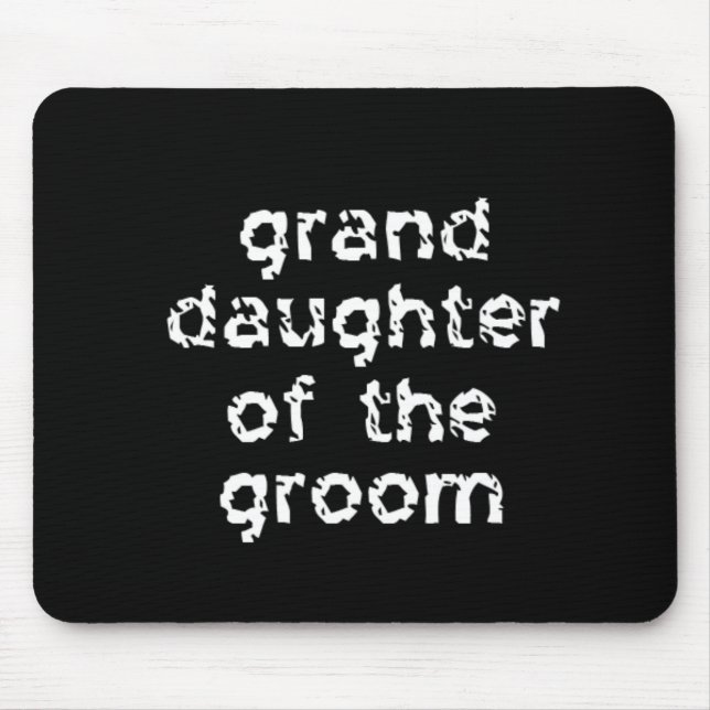 Große Tochter Mousepad (Vorne)