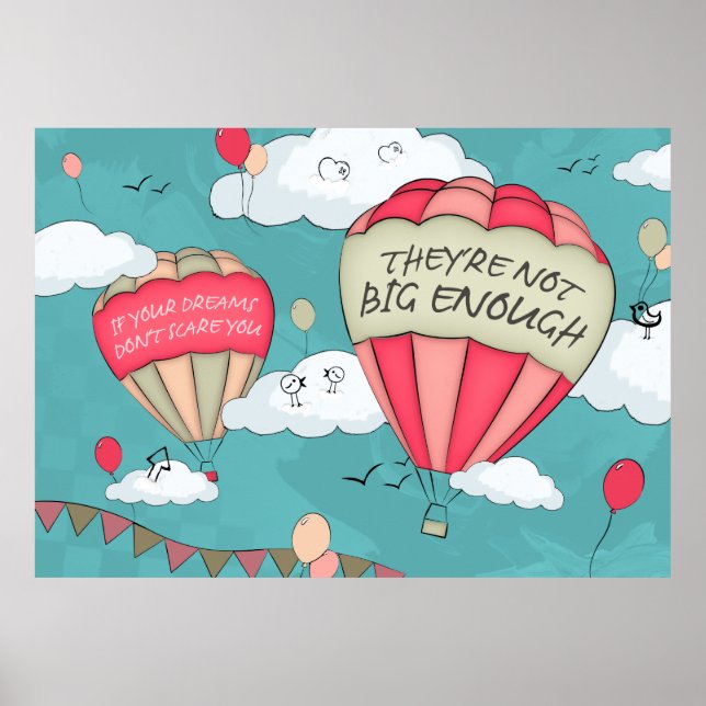 Große Träume Poster (Vorne)