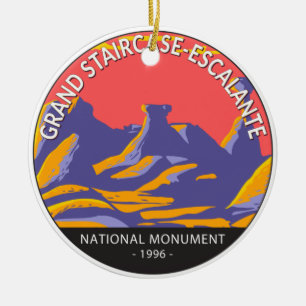 Große Treppe Escalante Nationales Monument Utah Keramik Ornament