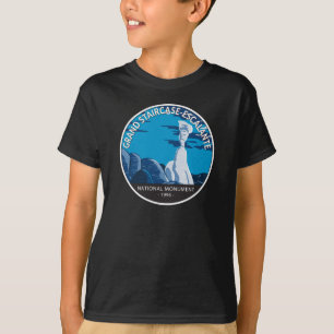 Große Treppe Escalante Nationales Monument Utah T-Shirt