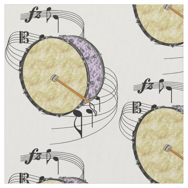 Große Trommel Stoff (Nahaufnahme)