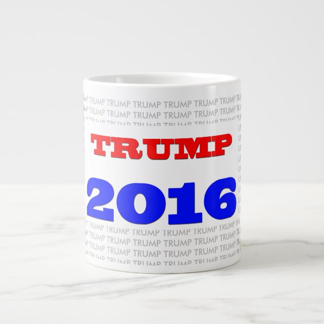 GROSSE TRUMPF-EXTRATASSE Jumbo-Tasse (Vorderseite)