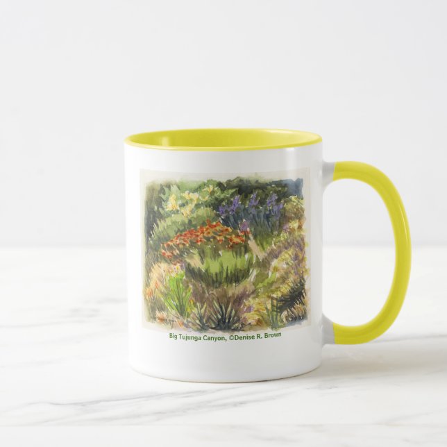 Große Tujunga Schlucht-Tasse Tasse (Rechts)