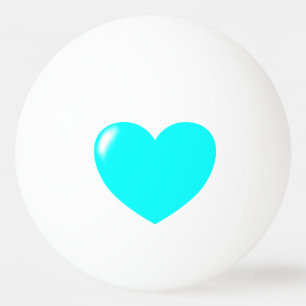 Große türkisfarbene Pong-Ball Tischtennisball
