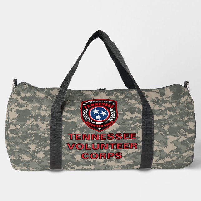 Große TVC UCP Pattern Duffle-Tasche Duffle Bag (Vorderseite)