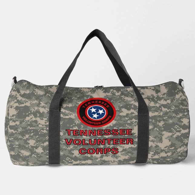 Große TVC UCP Pattern Duffle-Tasche Duffle Bag (Vorderseite)