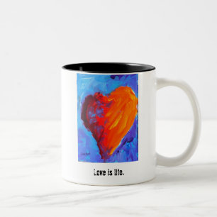 Große und helle Tasse