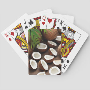 Große und kleine Kokosnüsse Spielkarten