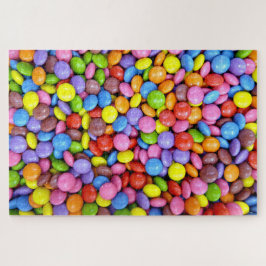 Große Unmögliche Rätsel mit bunten Süßigkeiten Puzzle