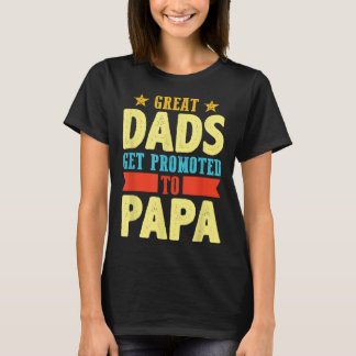 Große Vater, die nach Papa Vater Daddy Pater Stepd T-Shirt