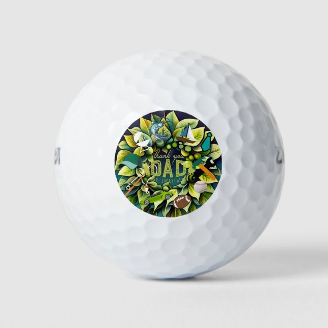 Große Väter Golfball (Vorderseite)