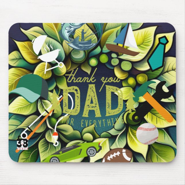 Große Väter Mousepad (Vorne)
