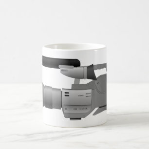 Große Videokamera-Tasse Kaffeetasse