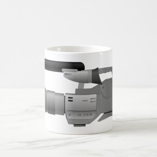 Große Videokamera-Tasse Kaffeetasse (Mittel)