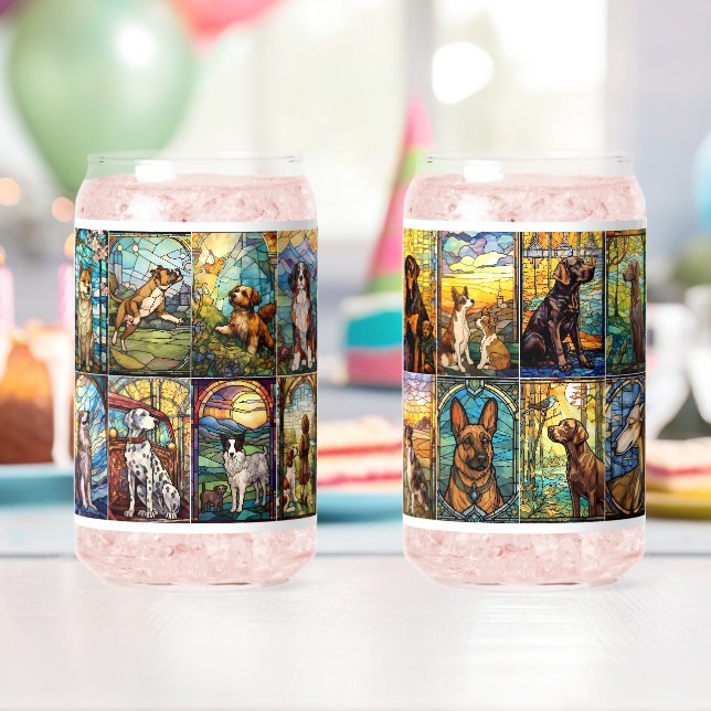 Große Vielfalt an Hunderassen Dosenglas (Insitu (Geburtstag))