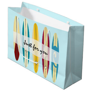 Große Vintage Longboards Geschenktüte