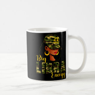 Große Waage Energie Tarnung Schwarz Frau Mütze Ste Kaffeetasse