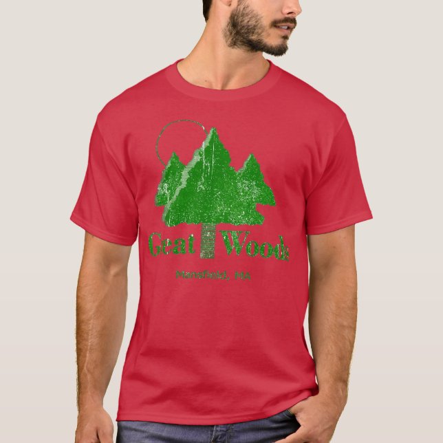 Große Wälder T-Shirt (Vorderseite)