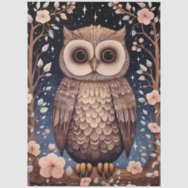 Große Waldhügel & Florals Dekoupage Seidenpapier