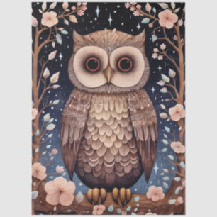 Große Waldhügel & Florals Dekoupage Seidenpapier