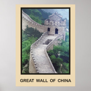 Große Wand der China Poster