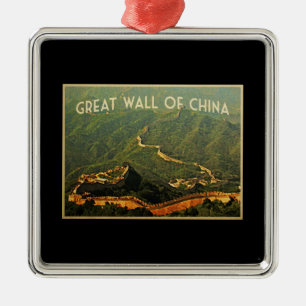 Große Wand der China Silbernes Ornament