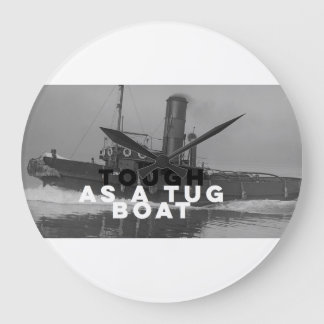 Große Wanduhr stark als Schlepper