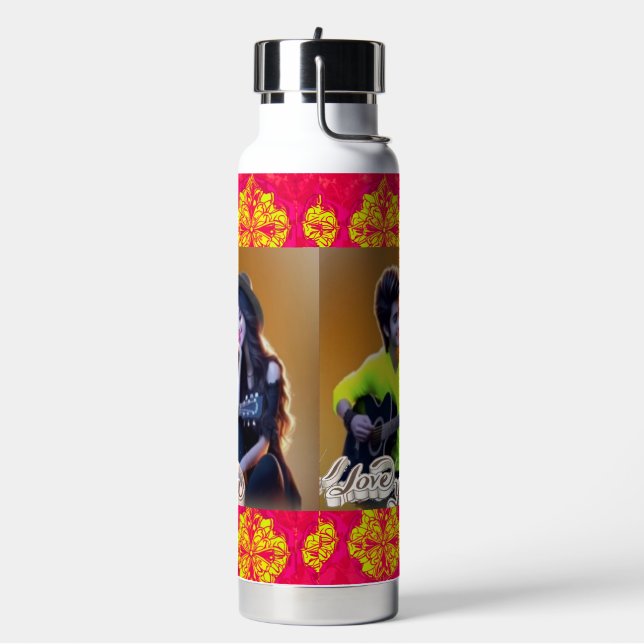 Größe: Wasserflasche (25 oz) Das Thor Kupfer Vakuu Trinkflasche (Links)
