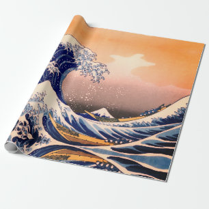 GROSSE WAVE VON KANAGAWA GESCHENKPAPIER