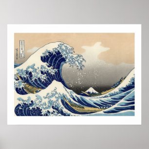GROSSE WAVE VON KANAGAWA POSTER